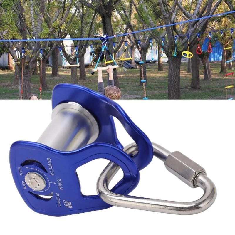 Outdoor Sport Pulley Slider Zipline Pulley For Training Obstacle Course For Kids Adults
Outdoor Sport Pulley Slider Zipline Pulley For Training Obstacle Course For Kids Adults