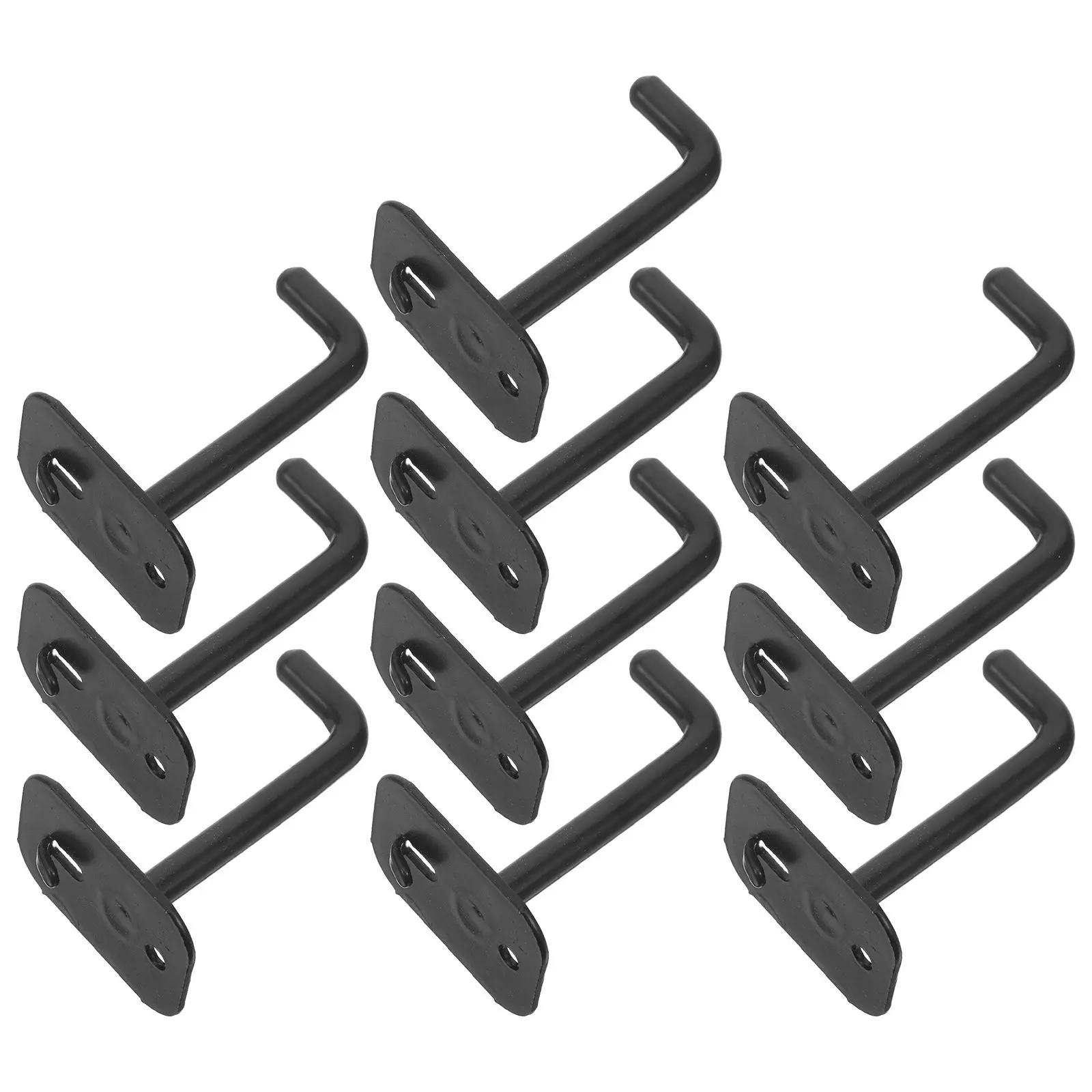 10Pcs Black Metal Shelf Hooks Closet Pegboard Heavy Duty Wire Hooks for Kitchen Garage Wall Storage Shelving Rack Organizer
10Pcs Black Metal Shelf Hooks Closet Pegboard Heavy Duty Wire Hooks for Kitchen Garage Wall Storage Shelving Rack Organizer