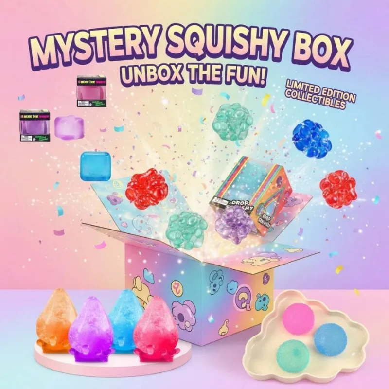 Cute Squishy Surprise Box Set – 3 Independent Random Picks Per Order, Collectible Sensory Mystery Toys
Cute Squishy Surprise Box Set – 3 Independent Random Picks Per Order, Collectible Sensory Mystery Toys