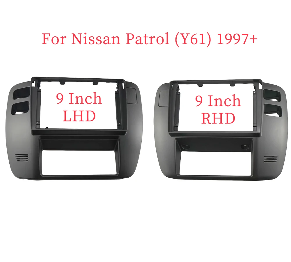 9-дюймовая Автомобильная панель Fascia ДЛЯ Nissan патруль (Y61) 1997 + комплект для приборной панели устанавливаемая фаза консоль панель адаптера
9-дюймовая Автомобильная панель Fascia ДЛЯ Nissan патруль (Y61) 1997 + комплект для приборной панели устанавливаемая фаза консоль панель адаптера