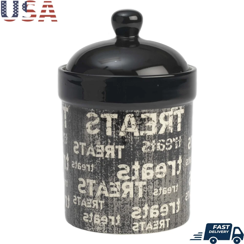 Vintage Pet Treat Jar Handcrafted Stoneware Leakproof Dog Treat Container Dishwasher Safe Home Décor Kitchen Storage
Vintage Pet Treat Jar Handcrafted Stoneware Leakproof Dog Treat Container Dishwasher Safe Home Décor Kitchen Storage