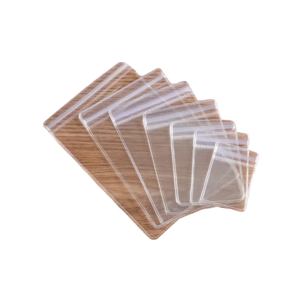 100Pcs Durable PVC Plastic Self Sealing Bag Transparent Dustproof Zip Lock Bags Reclosable Jewelry Bag Necklace Bracelet Ring
100Pcs Durable PVC Plastic Self Sealing Bag Transparent Dustproof Zip Lock Bags Reclosable Jewelry Bag Necklace Bracelet Ring