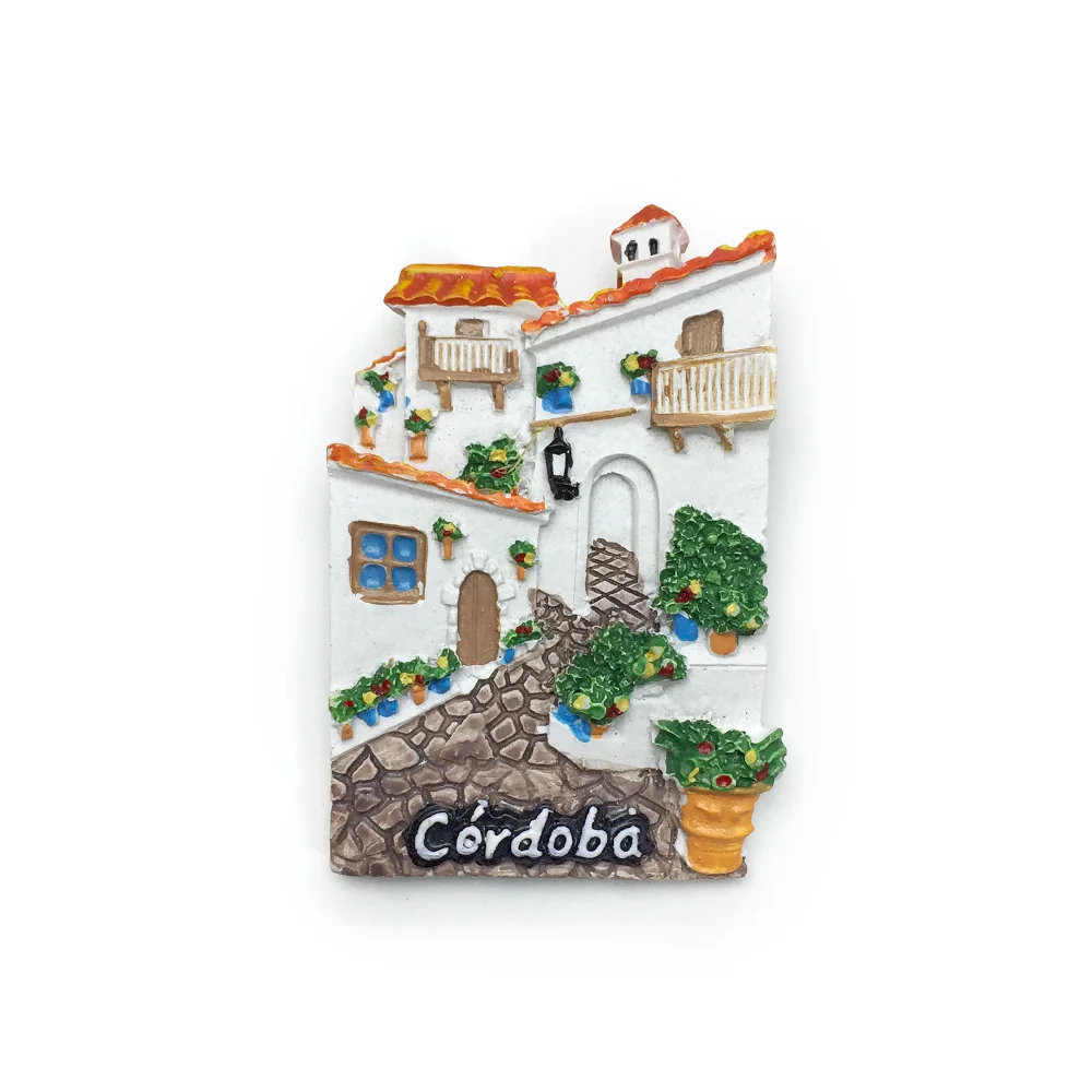 Cute 3D Cordoba Spain Fridge Magnets, Decorative Resin Magnets, Strong Kitchen Souvenirs
Cute 3D Cordoba Spain Fridge Magnets, Decorative Resin Magnets, Strong Kitchen Souvenirs