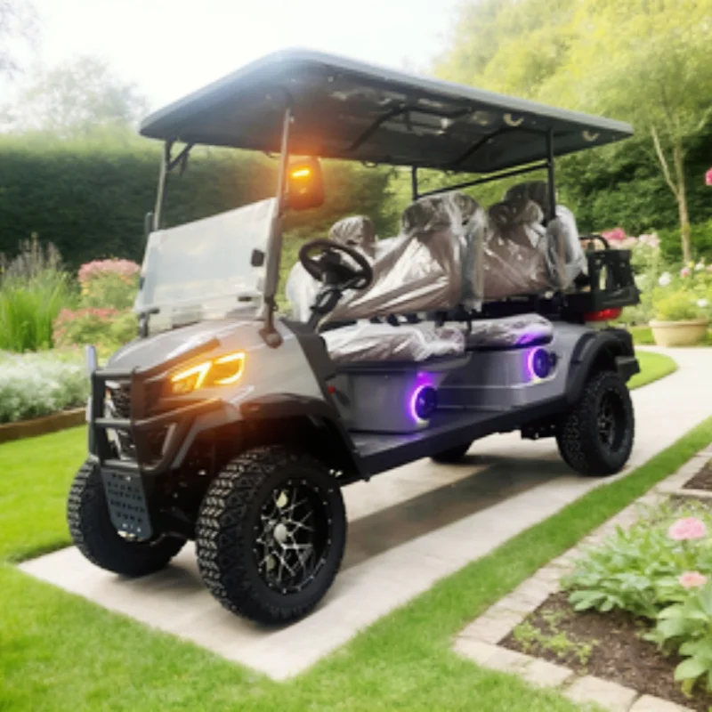 72V/120AH Lithium Battery Durable Electric Golf Cart Max Speed 45 KM Per Hour High-End Seats With Armrests Gear Adjustment
72V/120AH Lithium Battery Durable Electric Golf Cart Max Speed 45 KM Per Hour High-End Seats With Armrests Gear Adjustment