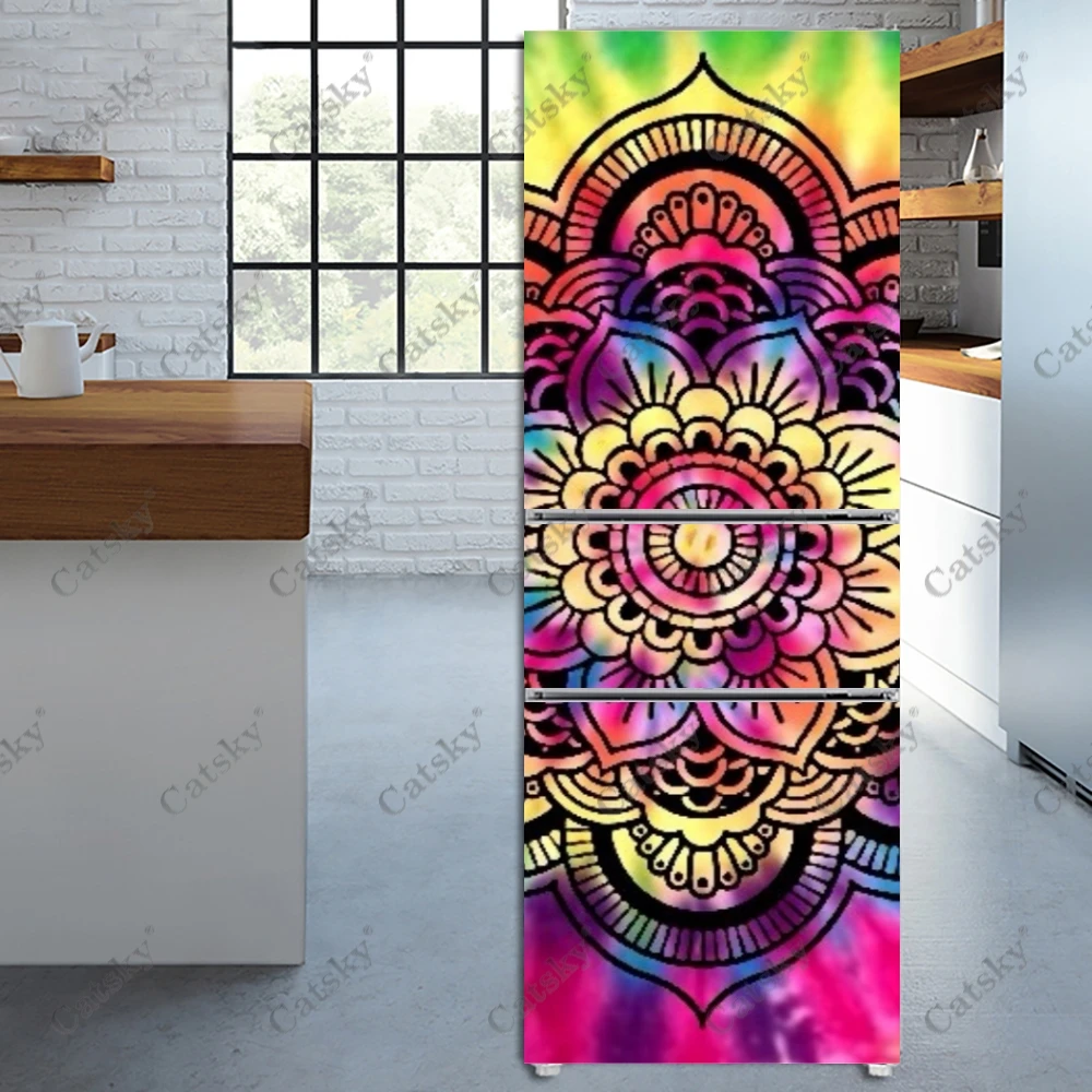 Bohemian Flower Pattern Fridge Door Decoration Cover Wall Sticker Self-adhesive Flower Refrigerator Stickers Wallpaper Home Gift
Bohemian Flower Pattern Fridge Door Decoration Cover Wall Sticker Self-adhesive Flower Refrigerator Stickers Wallpaper Home Gift