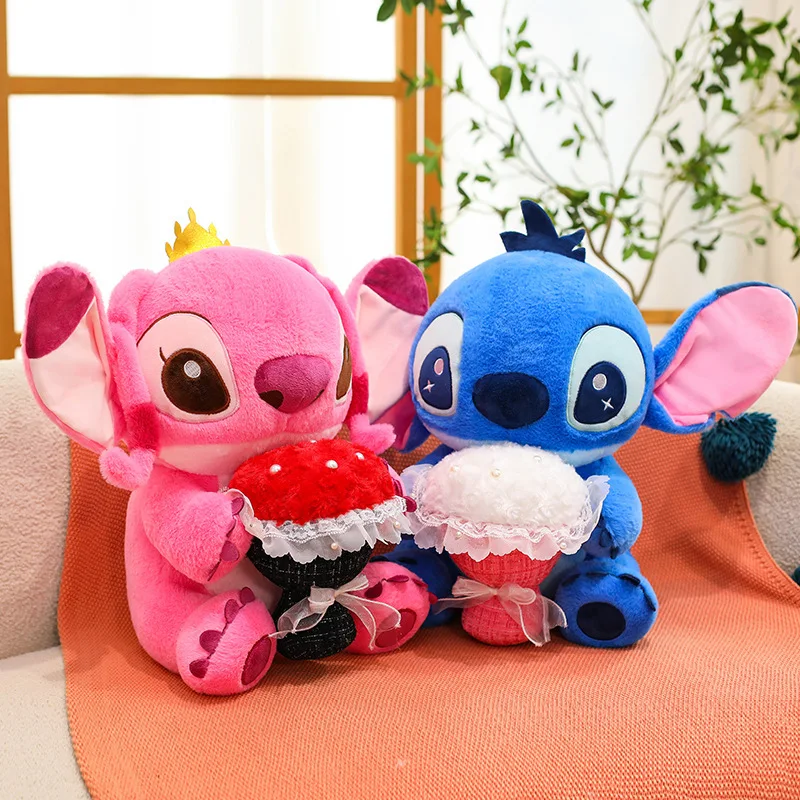 30/70cm Lilo And Stitch Disney Plush Toys Anime Cartoon Stuffed Xmas Rose Bouquet Angel Stich Doll Plushie Kids Birthday Gifts
30/70cm Lilo And Stitch Disney Plush Toys Anime Cartoon Stuffed Xmas Rose Bouquet Angel Stich Doll Plushie Kids Birthday Gifts