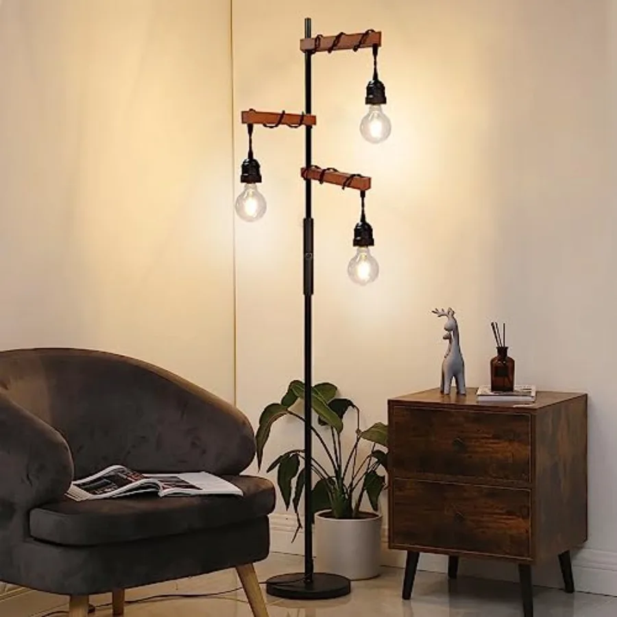 Dimmable Industrial Floor Lamp, Modern Farmhouse Tree Standing Lamps for Living Room Bedroom Office Rustic Home Decor
Dimmable Industrial Floor Lamp, Modern Farmhouse Tree Standing Lamps for Living Room Bedroom Office Rustic Home Decor
