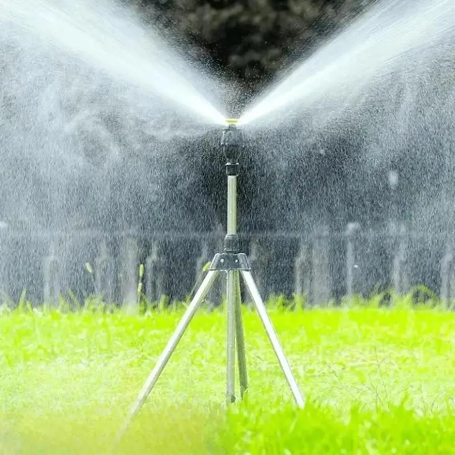 1 Pcs 360 Rotary Irrigation Tripod Lawn Garden Sprinkler Garden Irrigation Supplies Telescopic Support Sprinkler Head On Tripod
1 Pcs 360 Rotary Irrigation Tripod Lawn Garden Sprinkler Garden Irrigation Supplies Telescopic Support Sprinkler Head On Tripod