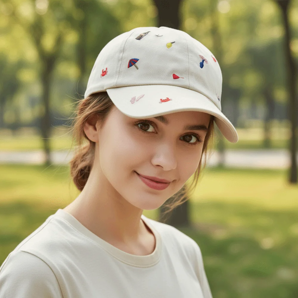 Creative Embroidered Baseball Cap Graffiti Crab Cartoon Baseball Hat Sweet Peaked Cap Cotton Baseball Cap Summer
Creative Embroidered Baseball Cap Graffiti Crab Cartoon Baseball Hat Sweet Peaked Cap Cotton Baseball Cap Summer
