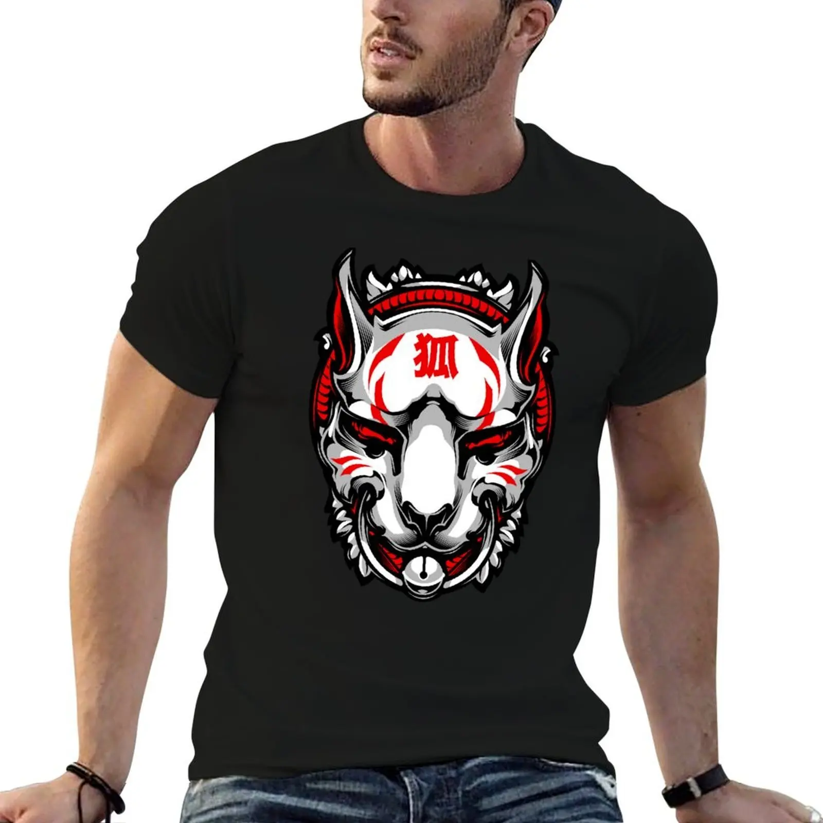 Kitsune Mask T-Shirt cotton t shirt man t shirts for man pack white cotton t shirt pack T-shirt
Kitsune Mask T-Shirt cotton t shirt man t shirts for man pack white cotton t shirt pack T-shirt