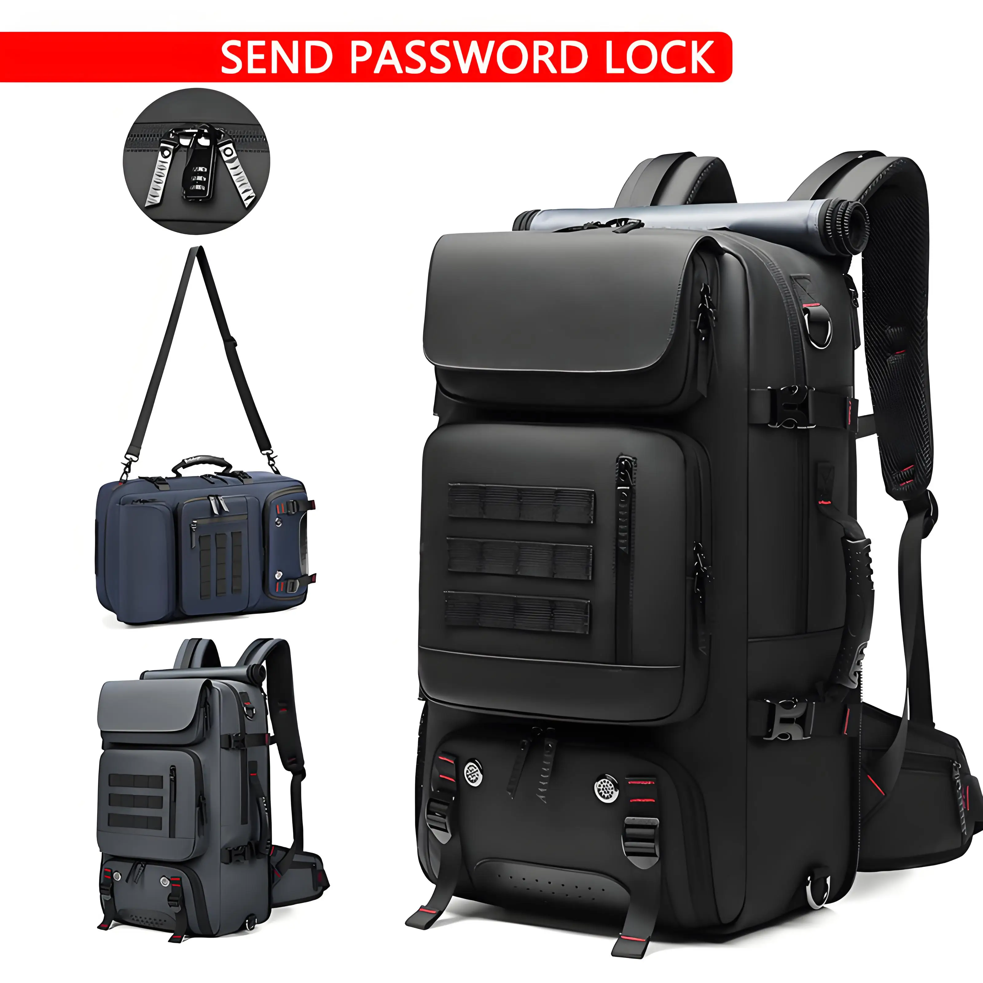 Men Travel backpack waterproof 17 inch Business Laptop Backpack with Separate Shoe Bag USB charging 50L outdoors Hiking Backpack
Men Travel backpack waterproof 17 inch Business Laptop Backpack with Separate Shoe Bag USB charging 50L outdoors Hiking Backpack
