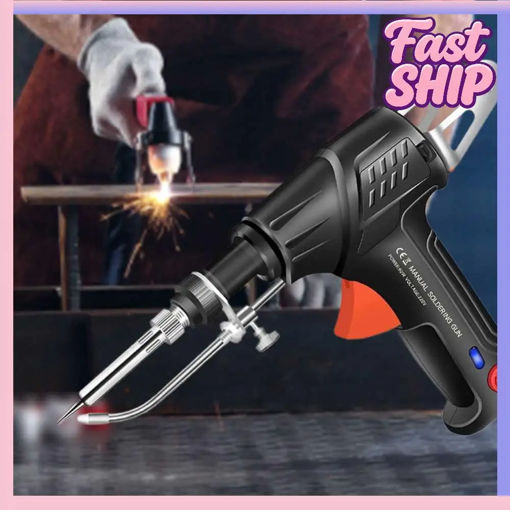 Многофункциональный паяльник-пистолет, набор для пайки, ручной сварочный аппарат
Многофункциональный паяльник-пистолет, набор для пайки, ручной сварочный аппарат