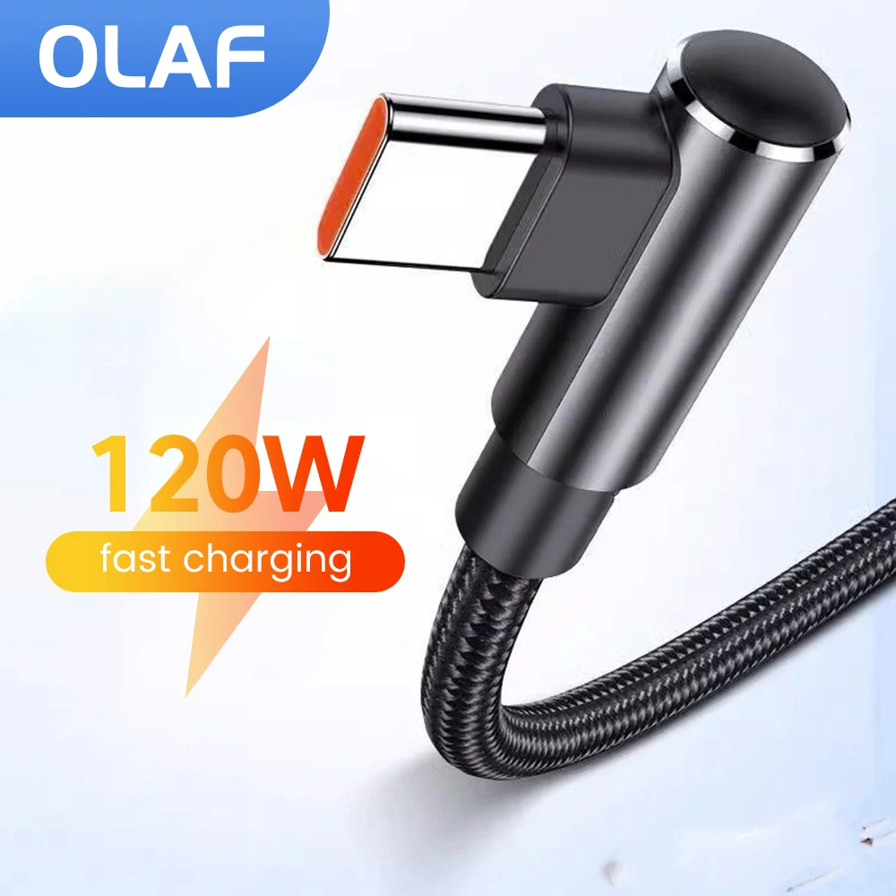 Olaf 6A USB C Кабель 120 Вт USB Type C Кабель для быстрой зарядки 90-градусный локоть USB-кабель для передачи данных для Xiaomi Huawei Redmi USB C Кабель Провод
Olaf 6A USB C Кабель 120 Вт USB Type C Кабель для быстрой зарядки 90-градусный локоть USB-кабель для передачи данных для Xiaomi Huawei Redmi USB C Кабель Провод
