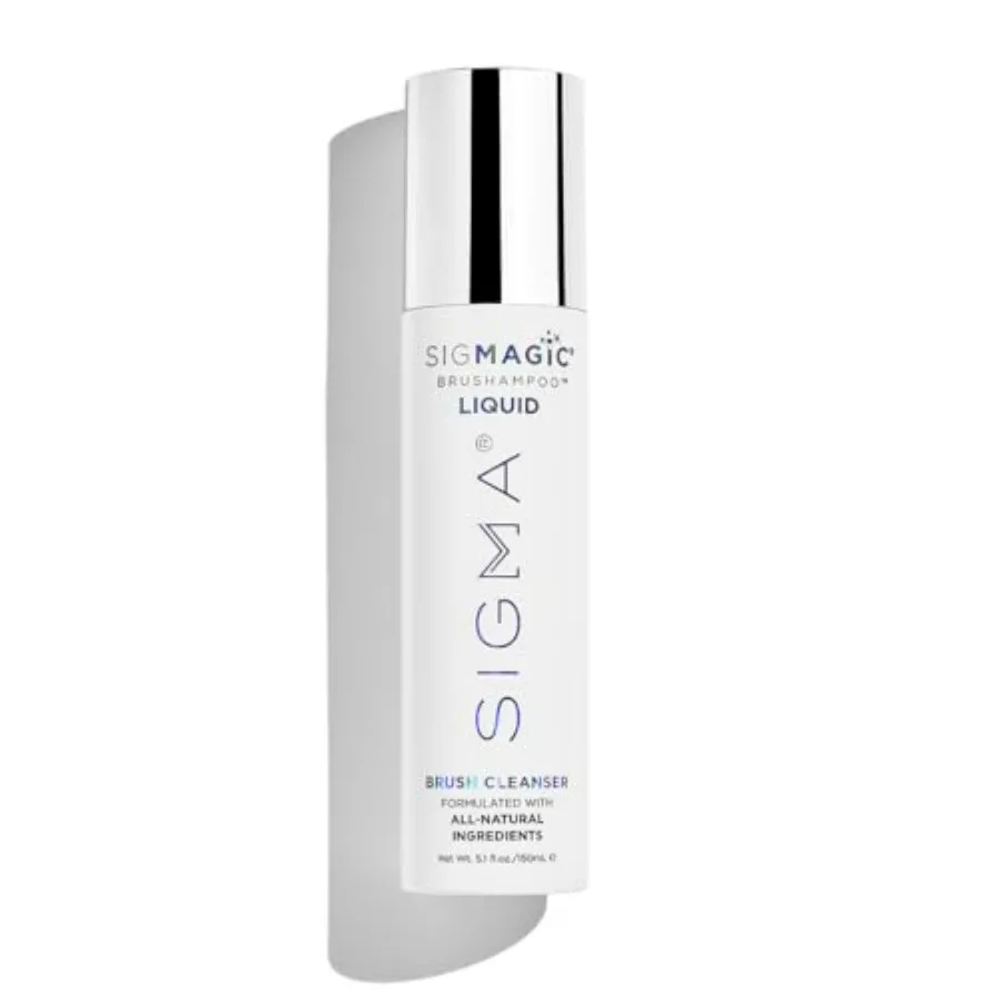 Sigma Beauty Sigmagic Brushampoo Liquid - Professional Grade Cleaner Solution for Makeup Brushes and Sponges to Remove Makeup R
Sigma Beauty Sigmagic Brushampoo Liquid - Professional Grade Cleaner Solution for Makeup Brushes and Sponges to Remove Makeup R