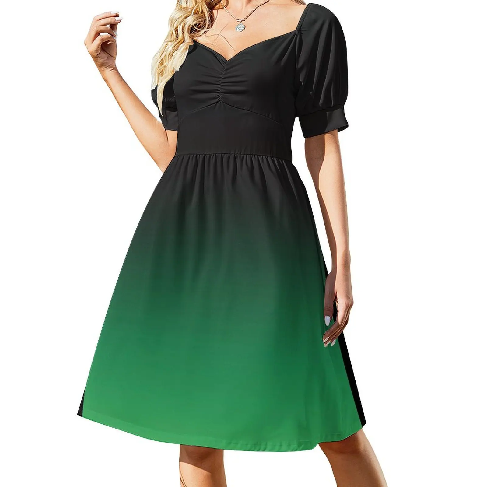 Black to Green Gradient - Ombre Short Sleeved Dress dresses korean style Clothing Dress
Black to Green Gradient - Ombre Short Sleeved Dress dresses korean style Clothing Dress