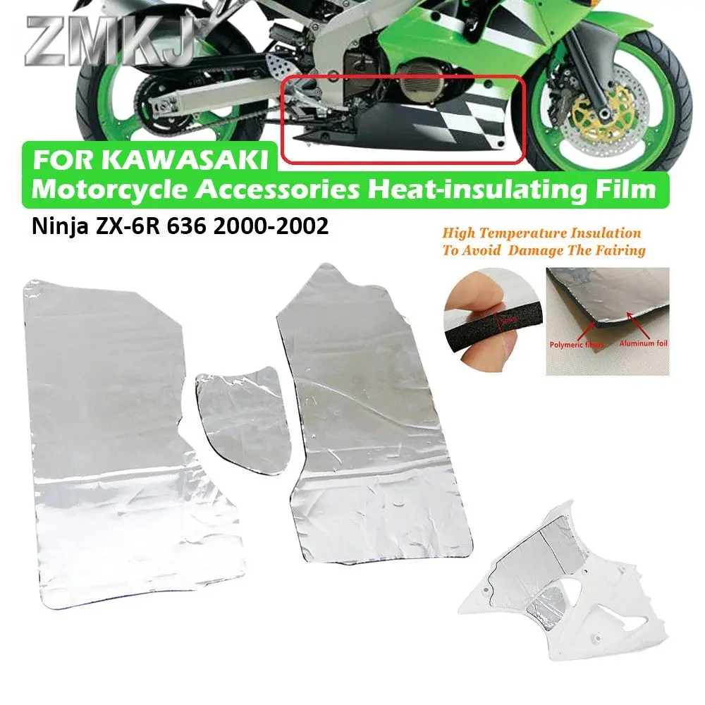 For Kawasaki Ninja ZX6R ZX-6R ZX 636 2000-2002 Heat Shield Fairing Melting Protection Pre-Cut Insulation Sponge Motorcycle Parts
For Kawasaki Ninja ZX6R ZX-6R ZX 636 2000-2002 Heat Shield Fairing Melting Protection Pre-Cut Insulation Sponge Motorcycle Parts
