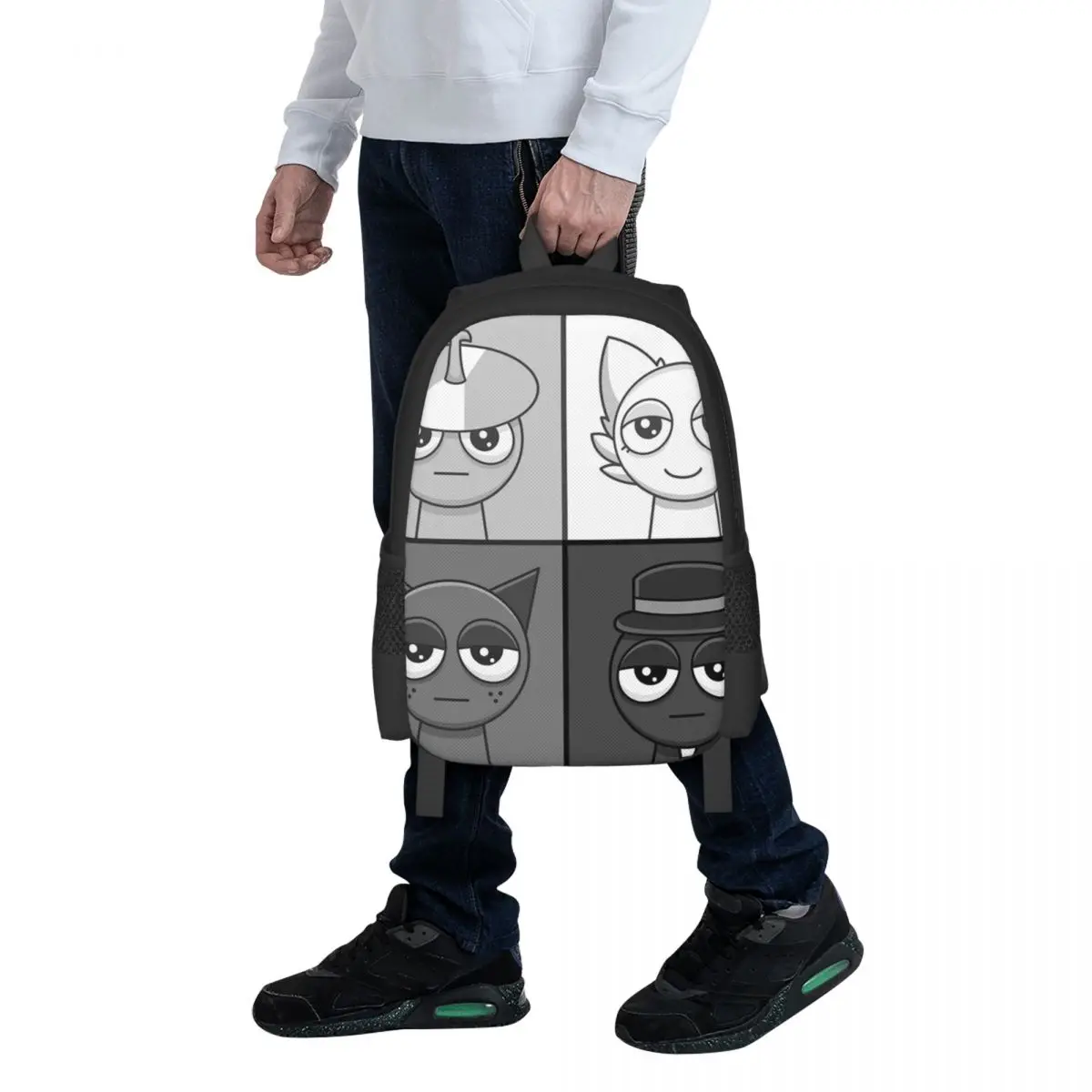 Sprunkies Incredibox Student Backpack School Bag Hiking Travel Daypack for Men Women Fashion Bookbag Shoulder Bags
Sprunkies Incredibox Student Backpack School Bag Hiking Travel Daypack for Men Women Fashion Bookbag Shoulder Bags