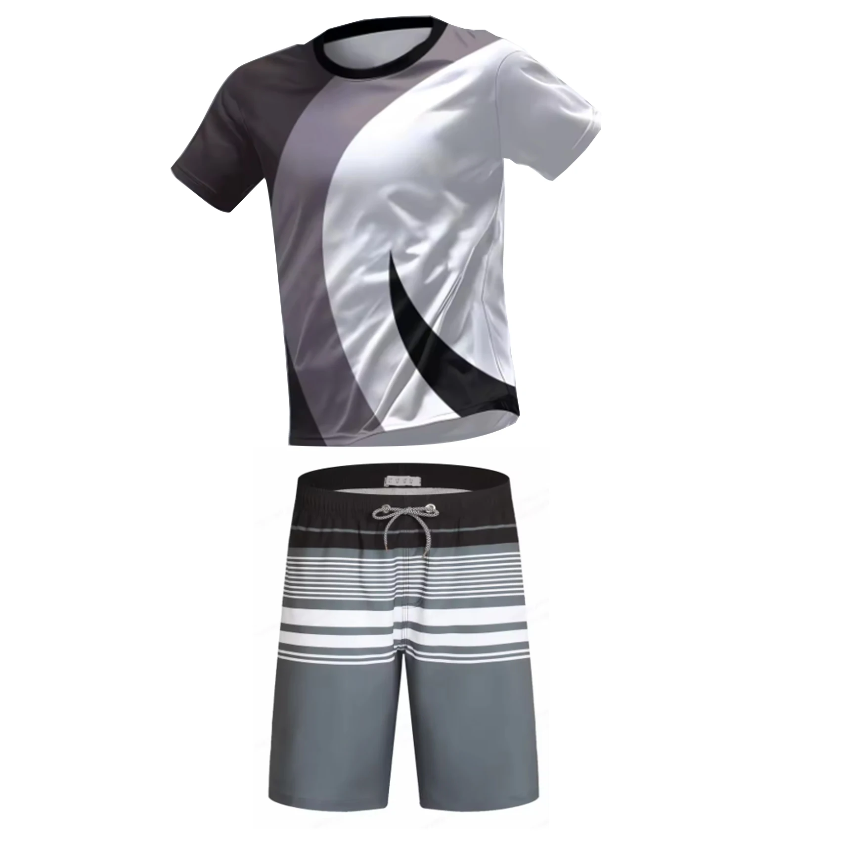 New 3D Printing Hot-Selling Outdoor Running Sports Breathable Quick-Drying Fitness Casual Wear Round NeckSports suit
New 3D Printing Hot-Selling Outdoor Running Sports Breathable Quick-Drying Fitness Casual Wear Round NeckSports suit