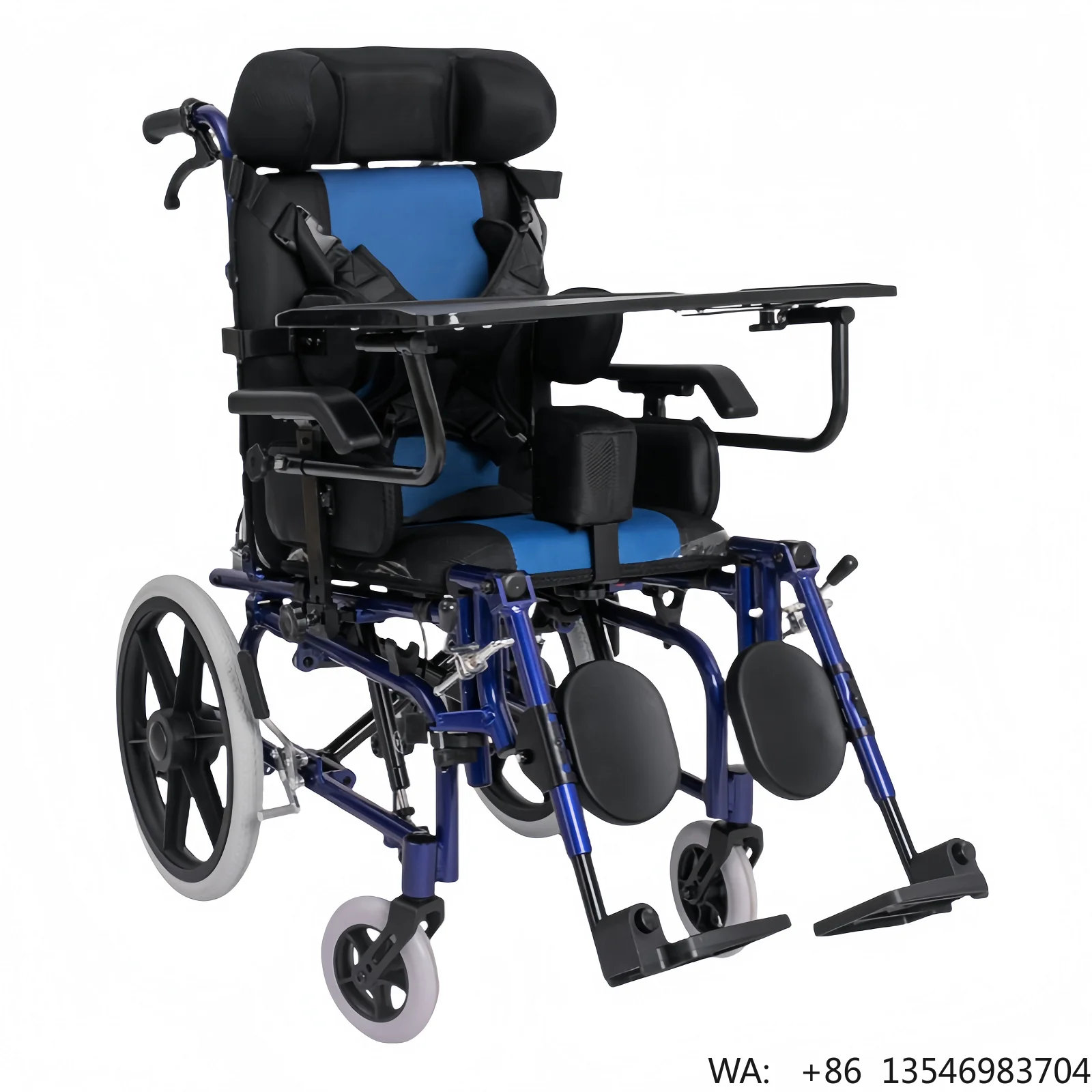 Cerebral Palsy Child Wheelchair | Adjustable Pediatric Manual Foldable Wheelchair 16-inch Back Wheels 75KG Capacity CE Certified
Cerebral Palsy Child Wheelchair | Adjustable Pediatric Manual Foldable Wheelchair 16-inch Back Wheels 75KG Capacity CE Certified