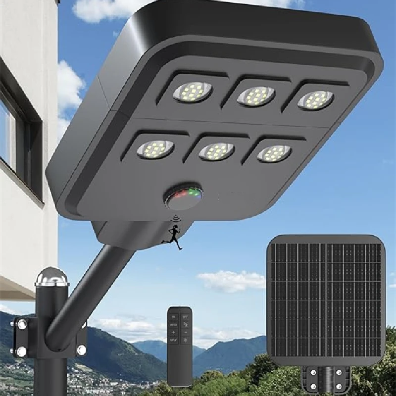 5000W Solar Street Light Commercial Outdoor 6500K Dusk to Dawn Motion Sensor Flood Light IP67 Waterproof 60LED Security Lighting
5000W Solar Street Light Commercial Outdoor 6500K Dusk to Dawn Motion Sensor Flood Light IP67 Waterproof 60LED Security Lighting