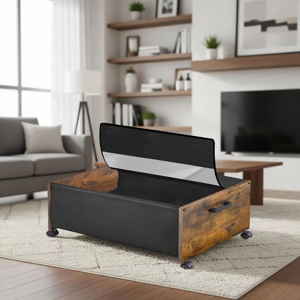 Wheeled Underbed Storage Boxes for Clothes, Shoes, and Blankets
Wheeled Underbed Storage Boxes for Clothes, Shoes, and Blankets