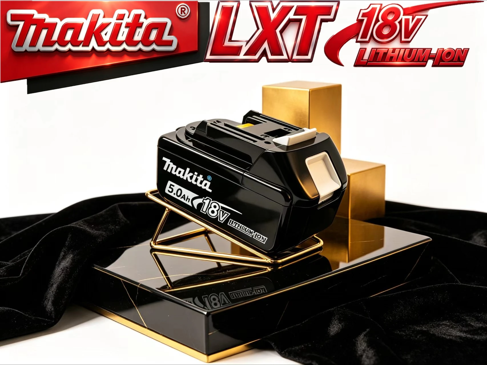 Original Makita 18V 6.0Ah Battery BL1860B Long Lasting Runtime for BL1850B BL1840B BL1830B BL1820 BL1815 All Day Jobsite Work
Original Makita 18V 6.0Ah Battery BL1860B Long Lasting Runtime for BL1850B BL1840B BL1830B BL1820 BL1815 All Day Jobsite Work