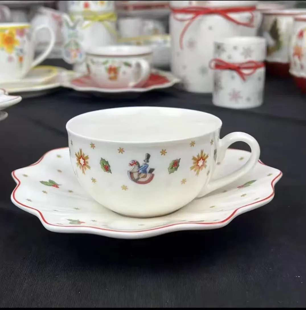 German V treasure tableware Christmas cookie rectangular mug plate salad dessert
German V treasure tableware Christmas cookie rectangular mug plate salad dessert