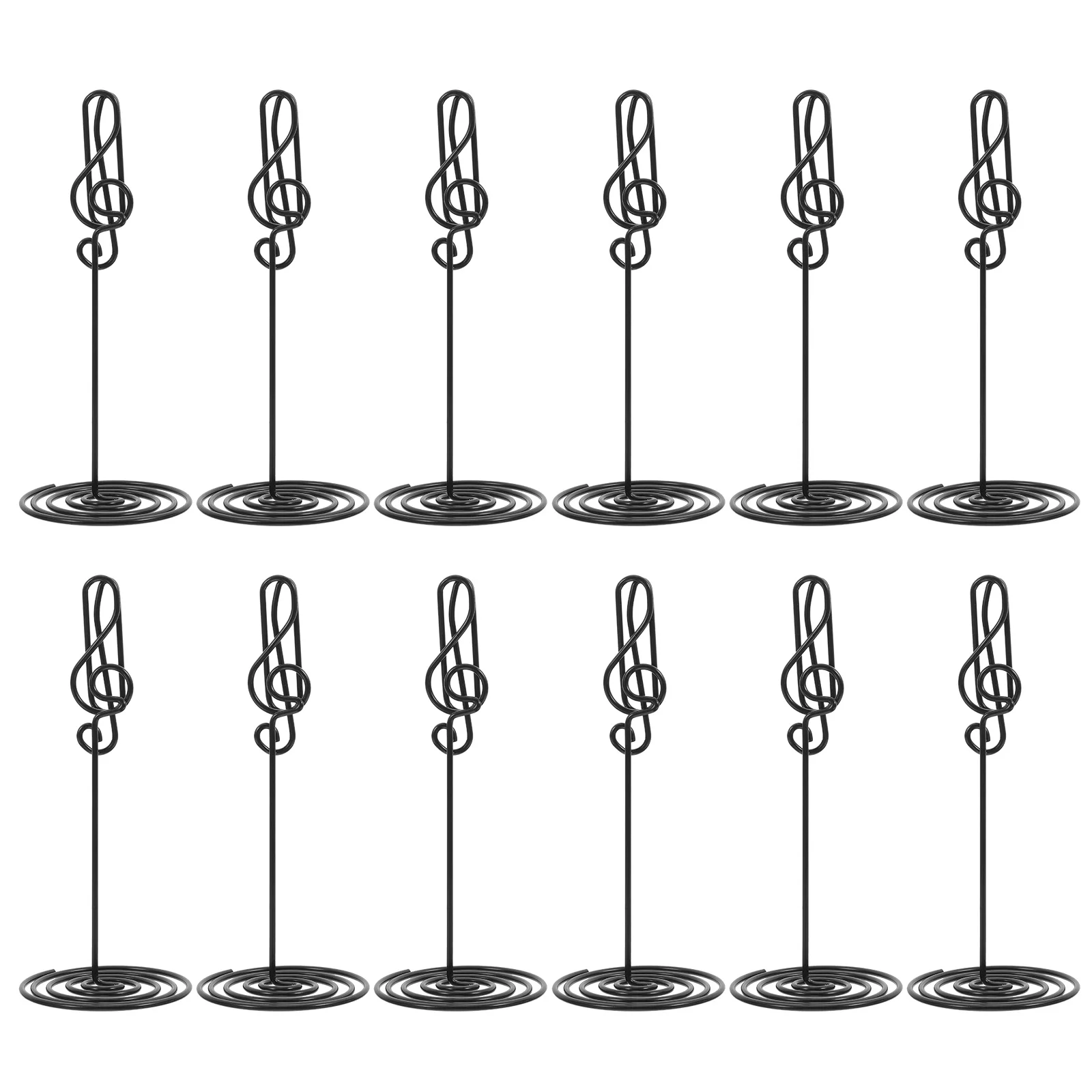 12 Pcs Musical Note Card Holders Table Number Table Seat Card Base Memo Clips Stand Decor Photo Picture Menu Seat Base
12 Pcs Musical Note Card Holders Table Number Table Seat Card Base Memo Clips Stand Decor Photo Picture Menu Seat Base
