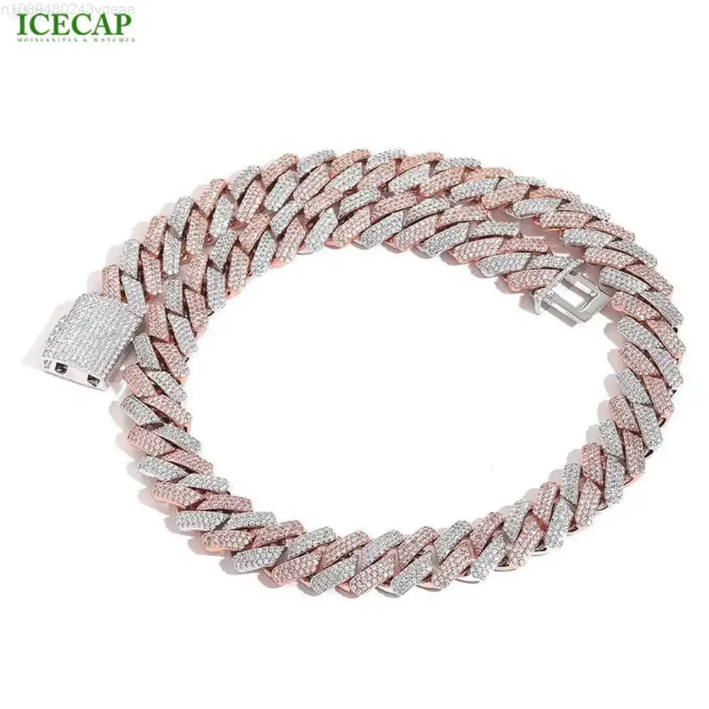 Модные ювелирные изделия Icecap в стиле хип-хоп Ice Out Vvs с бриллиантами, двухцветная кубинская цепочка с бриллиантами, индивидуальное мужское ожерелье-цепочка с муассанитом
Модные ювелирные изделия Icecap в стиле хип-хоп Ice Out Vvs с бриллиантами, двухцветная кубинская цепочка с бриллиантами, индивидуальное мужское ожерелье-цепочка с муассанитом