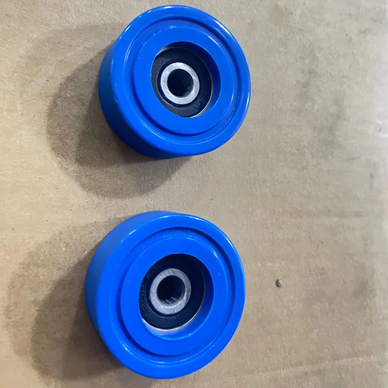 4Pcs inner diameter 10mm superior glue PU guide wheel, silent and wear-resistant rolling w coated with rubber bearing pulley
4Pcs inner diameter 10mm superior glue PU guide wheel, silent and wear-resistant rolling w coated with rubber bearing pulley