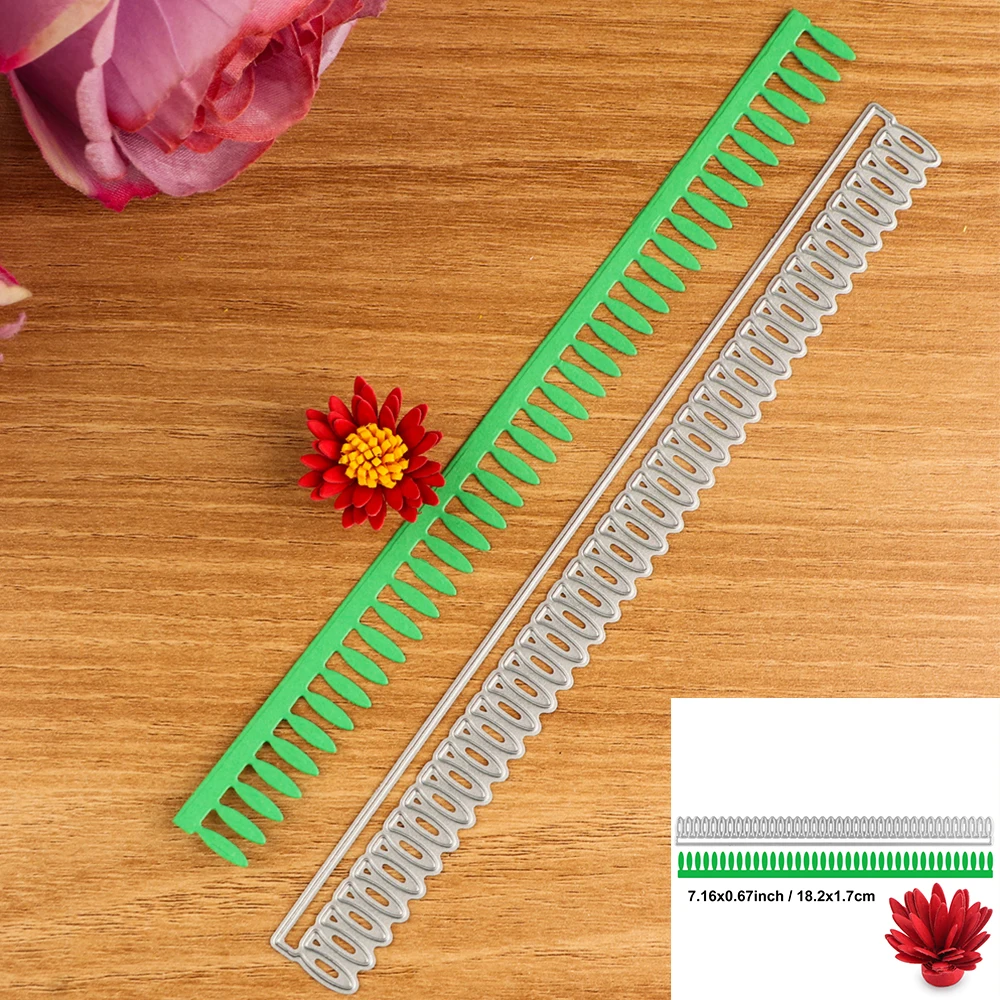 3D Spiral Flower Cutting Dies Flower Petal Quilling Strips For DIY Scrapbooking Decorative Crafts Paper Cards Making 18.2x1.7cm
3D Spiral Flower Cutting Dies Flower Petal Quilling Strips For DIY Scrapbooking Decorative Crafts Paper Cards Making 18.2x1.7cm