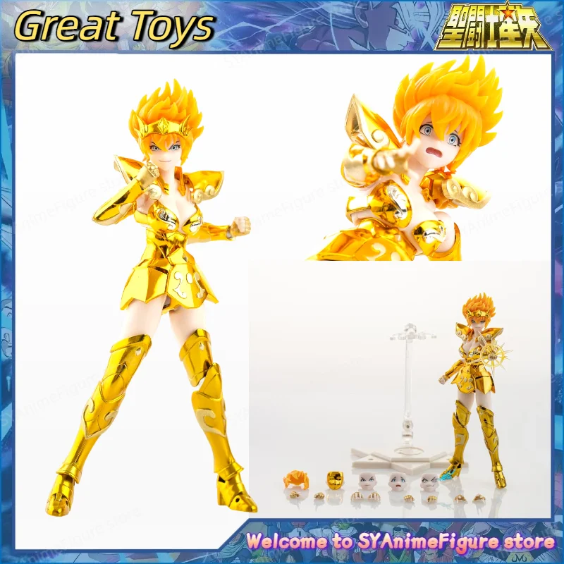 Great Toys/GT Saint Seiya Myth Cloth EX Holy Contract Female Character Leo/Lion Sandy Gold Saint Action Figure Toys Gift
Great Toys/GT Saint Seiya Myth Cloth EX Holy Contract Female Character Leo/Lion Sandy Gold Saint Action Figure Toys Gift