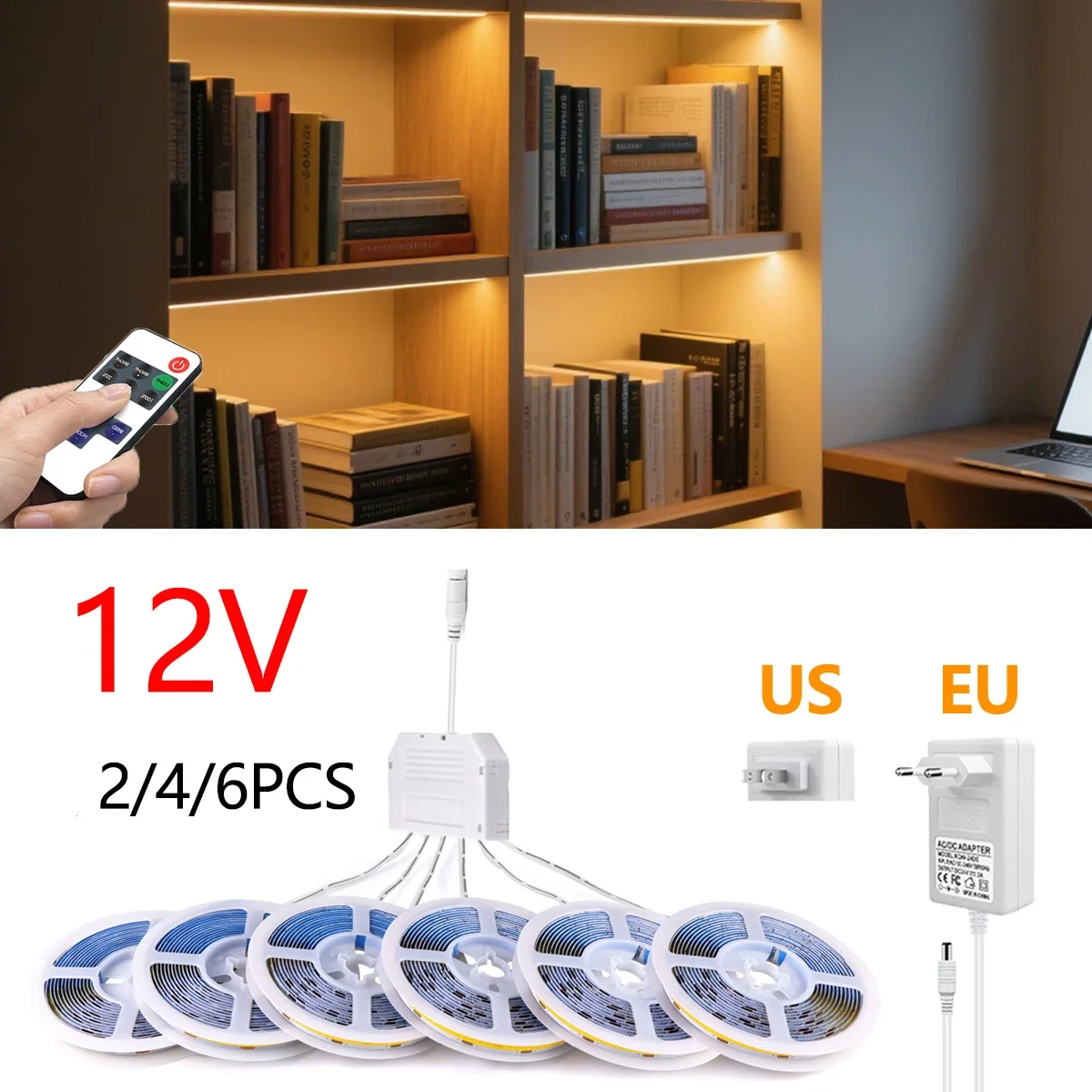 4-6pcs Soundproof Panel Decoration with COB Light Strip 12V RF Remote Dimmable Switch LED Tape for Bookshelf Wall Acoustic Board
4-6pcs Soundproof Panel Decoration with COB Light Strip 12V RF Remote Dimmable Switch LED Tape for Bookshelf Wall Acoustic Board
