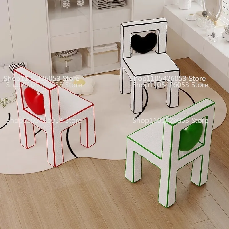 Cream wind makeup stool door cartoon bedroom love chair fabric dresser lamb wool modern simple stool
Cream wind makeup stool door cartoon bedroom love chair fabric dresser lamb wool modern simple stool