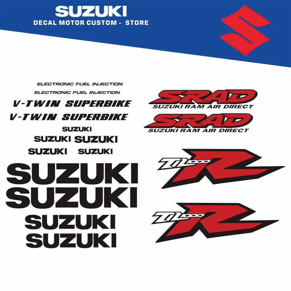 Body decoration protection sticker motorcycle reflective decal for SUZUKI TL-1000-R SRAD 1999- TXT
Body decoration protection sticker motorcycle reflective decal for SUZUKI TL-1000-R SRAD 1999- TXT