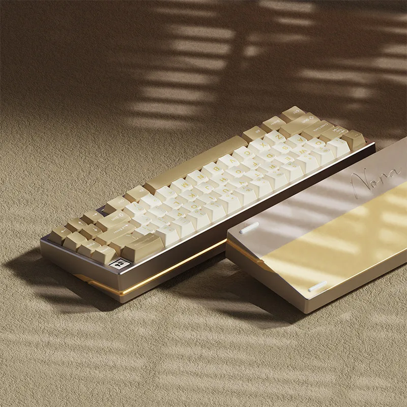 Nona 65C Mechanical Keyboard Kit Wireless Tri-mode Gasket Hot-Swap with Screen Custom Aluminum Copper base Office Game Keyboard
Nona 65C Mechanical Keyboard Kit Wireless Tri-mode Gasket Hot-Swap with Screen Custom Aluminum Copper base Office Game Keyboard