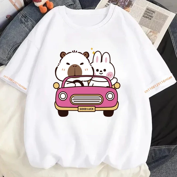 Свободная и удобная универсальная семейная и детская одежда Capybara 2026. Дышащая и модная футболка из чистого хлопка.
Свободная и удобная универсальная семейная и детская одежда Capybara 2026. Дышащая и модная футболка из чистого хлопка.