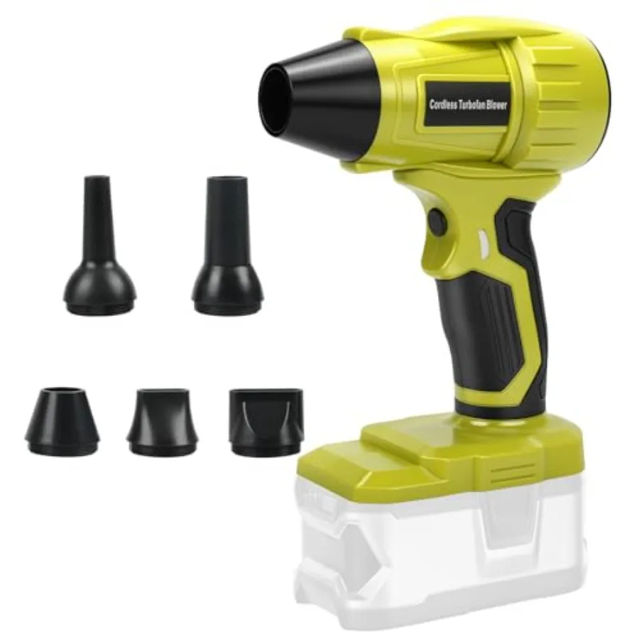 Беспроводная воздуходувка для листьев Ryobi 18V ONE+ с аккумулятором, 350 Вт, бесщеточная, с 5 насадками, регулируемой скоростью, легкая, ручная
Беспроводная воздуходувка для листьев Ryobi 18V ONE+ с аккумулятором, 350 Вт, бесщеточная, с 5 насадками, регулируемой скоростью, легкая, ручная