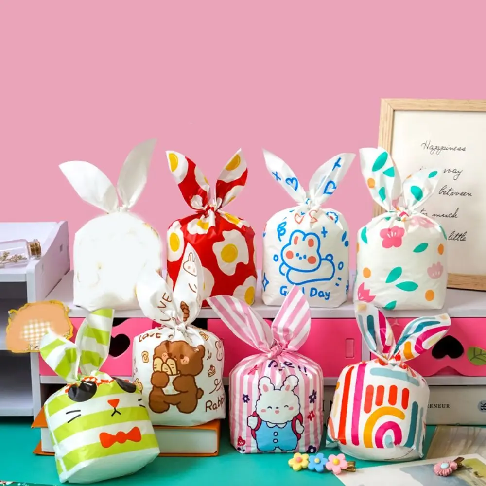 50Pcs Plastic Rabbit Ear Candy Bags Animal Pattern Cartoon Cookie Packaging Bags Multistyle Cute Candy Gift Bags Festive
50Pcs Plastic Rabbit Ear Candy Bags Animal Pattern Cartoon Cookie Packaging Bags Multistyle Cute Candy Gift Bags Festive