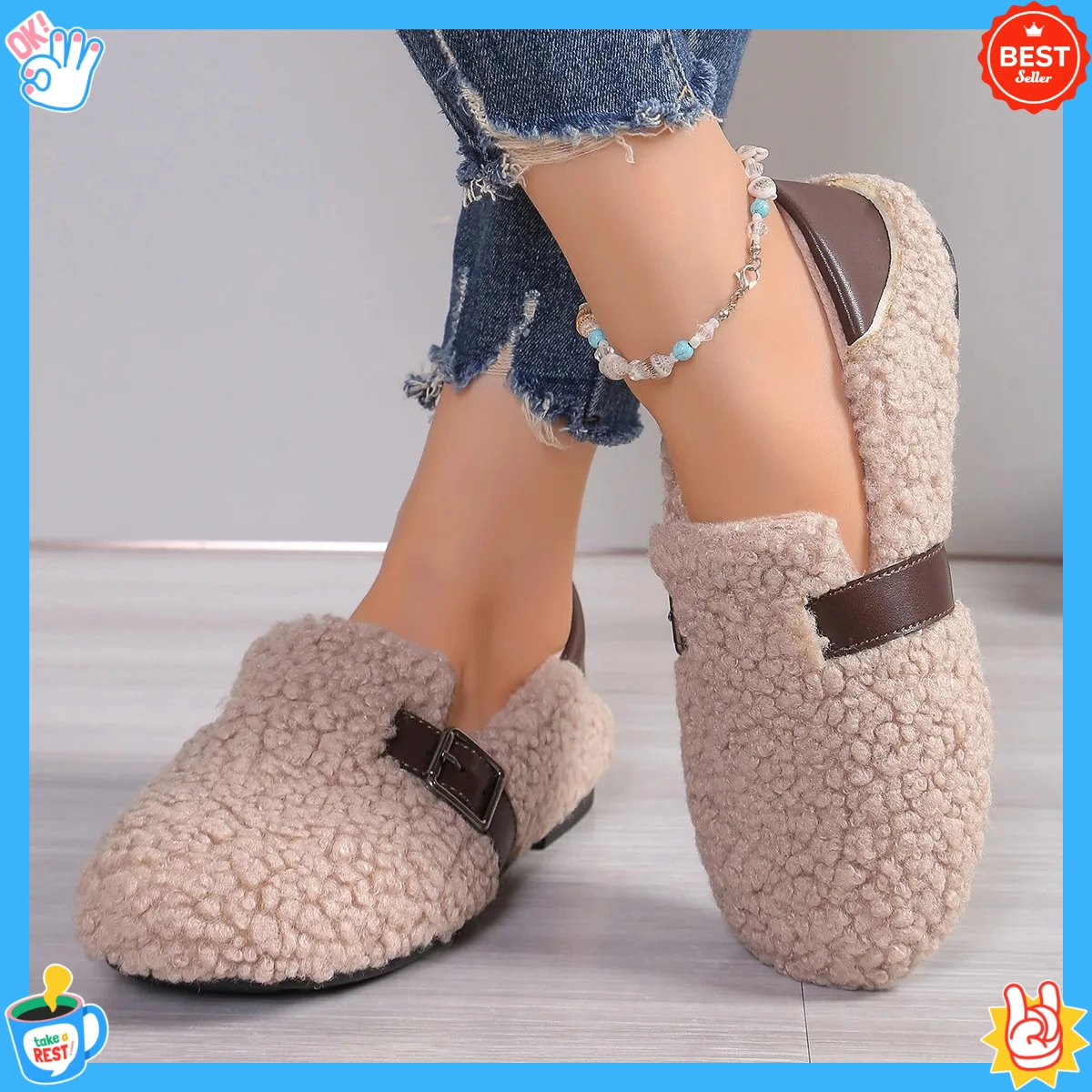 Новые модные женские зимние ботинки 2025 года — ботинки на платформе с круглым носком и бантом, теплая и нескользящая обувь на флисовой подкладке
Новые модные женские зимние ботинки 2025 года — ботинки на платформе с круглым носком и бантом, теплая и нескользящая обувь на флисовой подкладке