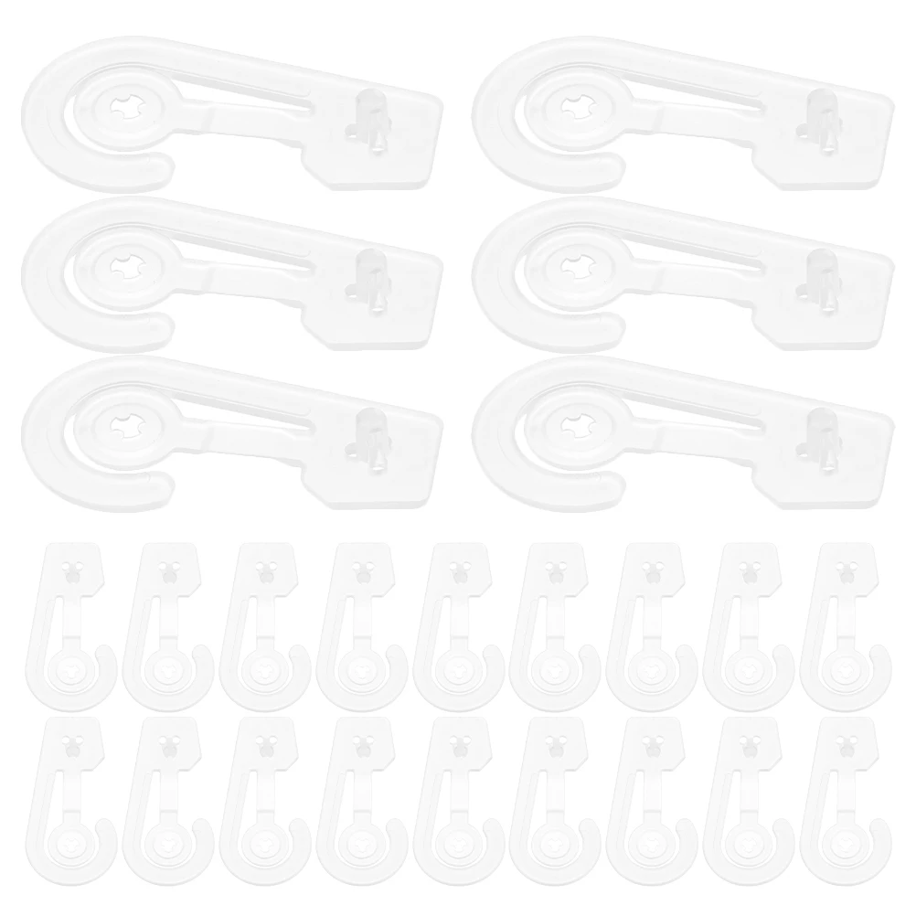 50 Pcs Plastic Hooks for Bags Documents Sock Display Hanger Closet ganizers Home Office Multifunctional
50 Pcs Plastic Hooks for Bags Documents Sock Display Hanger Closet ganizers Home Office Multifunctional