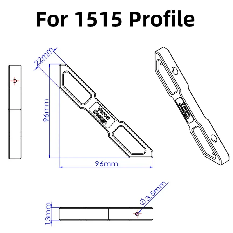 Аксессуары для кронштейнов GO-For Voron 0,2 для 3D-принтеров с алюминиевым профилем Voron V0 15, черный)
Аксессуары для кронштейнов GO-For Voron 0,2 для 3D-принтеров с алюминиевым профилем Voron V0 15, черный)