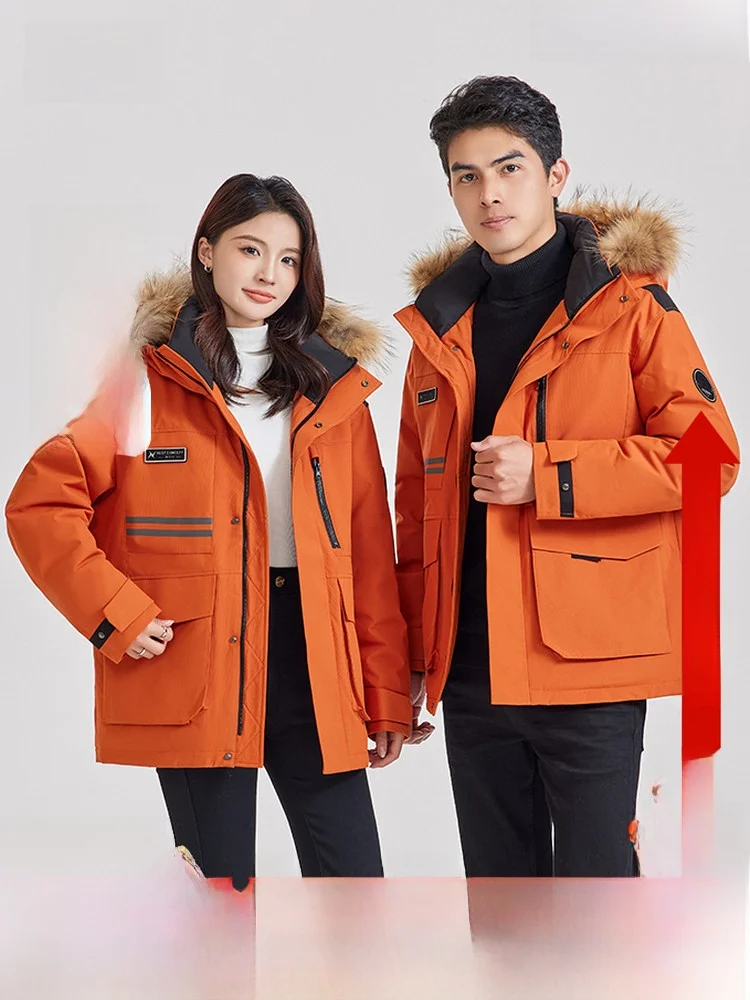 Snow Flng 2026 Spring New Men's ort down Jaet Coyote Fur Collar Trendy Simple Warm Comfortable Cool Polyester Fiber Duc...
Snow Flng 2026 Spring New Men's ort down Jaet Coyote Fur Collar Trendy Simple Warm Comfortable Cool Polyester Fiber Duc...