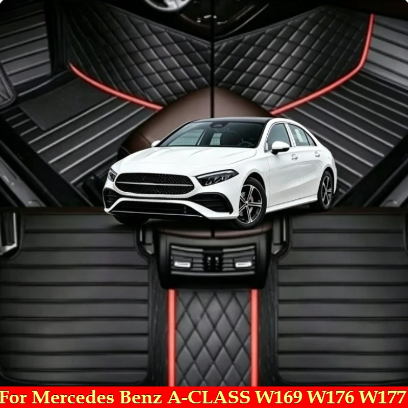 Custom Car Floor Mats For Mercedes Benz A-CLASS W169 W176 W177 2004-2026 Auto Foot leather Carpets Fashion Cargo Liner Trunk
Custom Car Floor Mats For Mercedes Benz A-CLASS W169 W176 W177 2004-2026 Auto Foot leather Carpets Fashion Cargo Liner Trunk