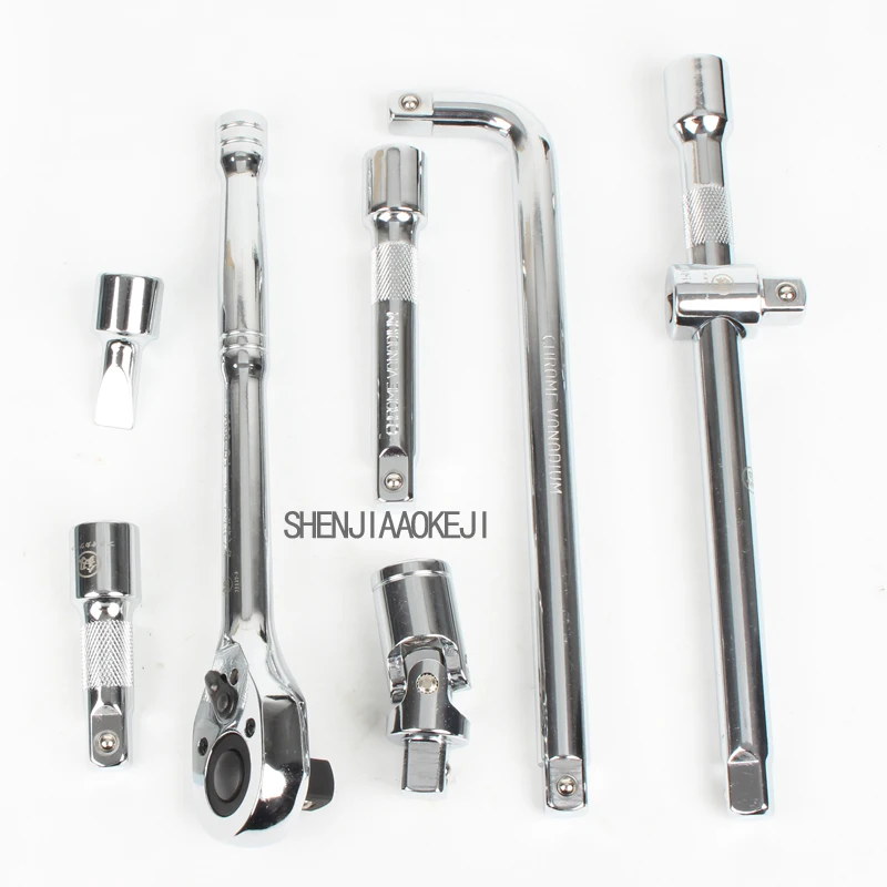 Auto Repair Machine Tool Socket Wrench Hexagon Wrench Set Multifunctional Combination Package Hardware Repair Equipment 1 Set
Auto Repair Machine Tool Socket Wrench Hexagon Wrench Set Multifunctional Combination Package Hardware Repair Equipment 1 Set