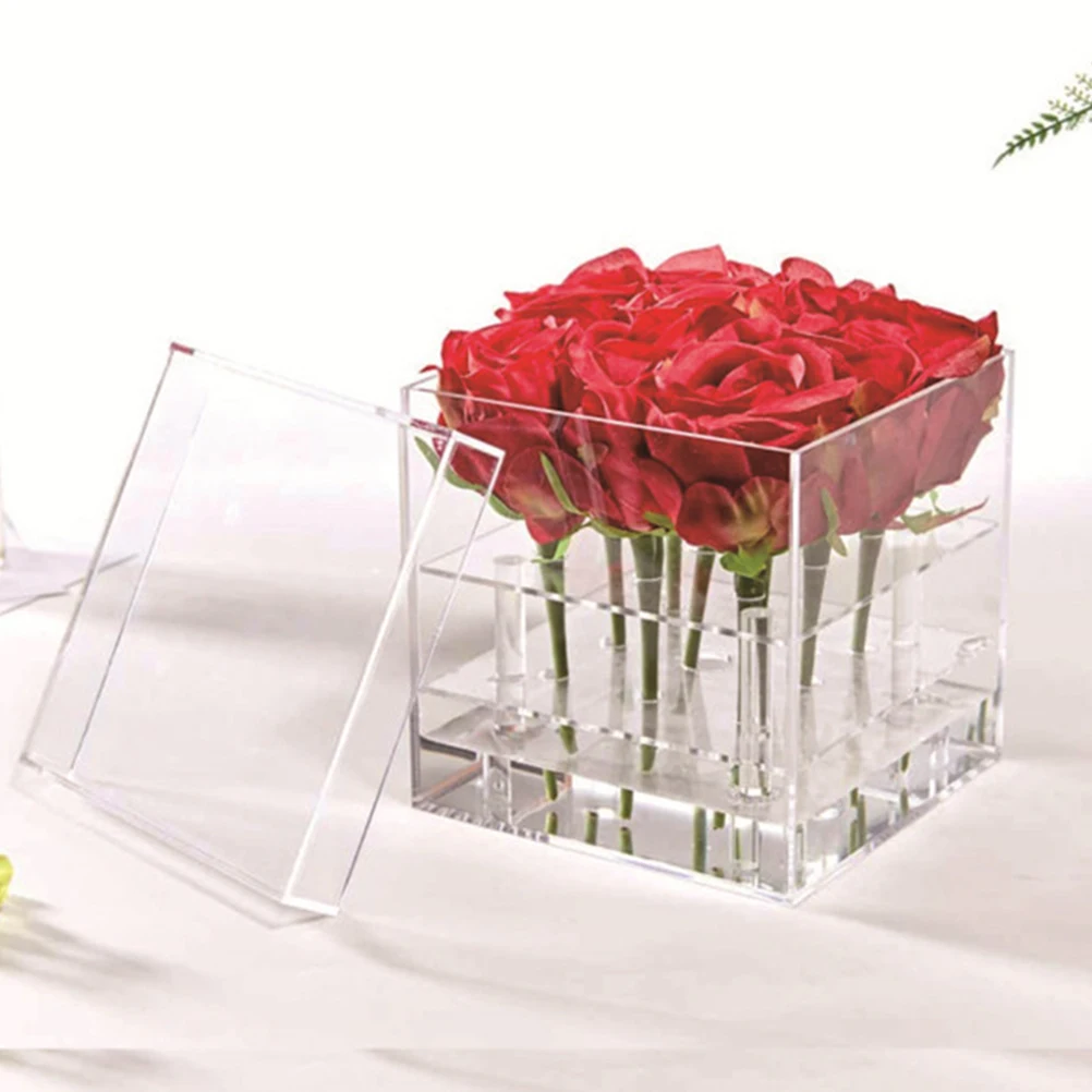 Acrylic Flower Clear Eternal Bouquet Packaging Gifts Wedding Clear Eternal Flower Box Valentine BirthdayFlower Arrangement
Acrylic Flower Clear Eternal Bouquet Packaging Gifts Wedding Clear Eternal Flower Box Valentine BirthdayFlower Arrangement