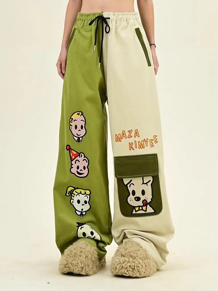 plus Size Casual Pants Cartoon Wide Leg Men's Style 300 Pounds Fat Sister American Trendy Brand Summer Design Color Block Hig...
plus Size Casual Pants Cartoon Wide Leg Men's Style 300 Pounds Fat Sister American Trendy Brand Summer Design Color Block Hig...