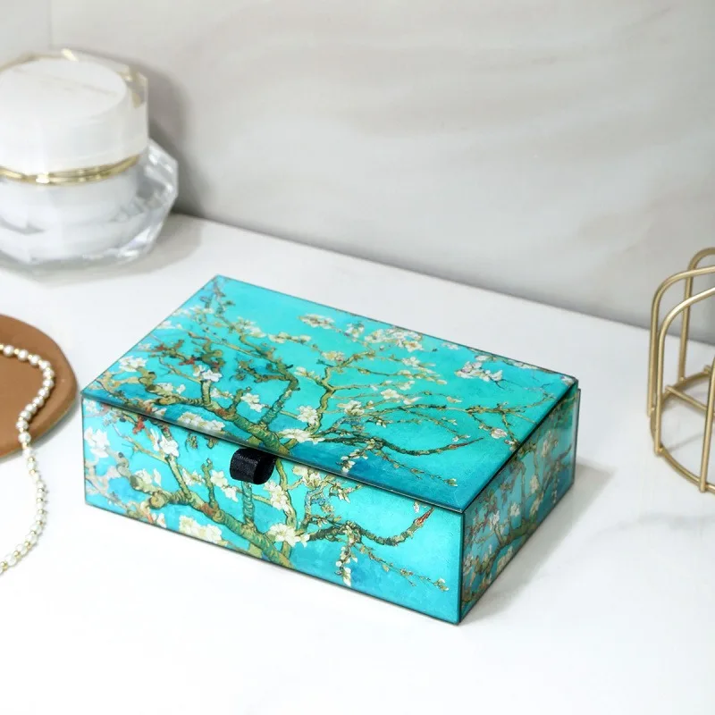 Exquisite Glass Ring Box Amazon Hot Selling Light Luxury High-end Jewelry Storage Box Jewelry Packaging Case
Exquisite Glass Ring Box Amazon Hot Selling Light Luxury High-end Jewelry Storage Box Jewelry Packaging Case