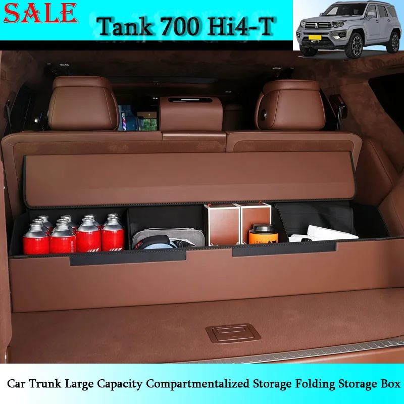 Fit for GWM Tank 700Hi4-T Car Trunk Large Capacity Compartmentalized Storage Folding Storage Box Automobile Interior Accessories
Fit for GWM Tank 700Hi4-T Car Trunk Large Capacity Compartmentalized Storage Folding Storage Box Automobile Interior Accessories