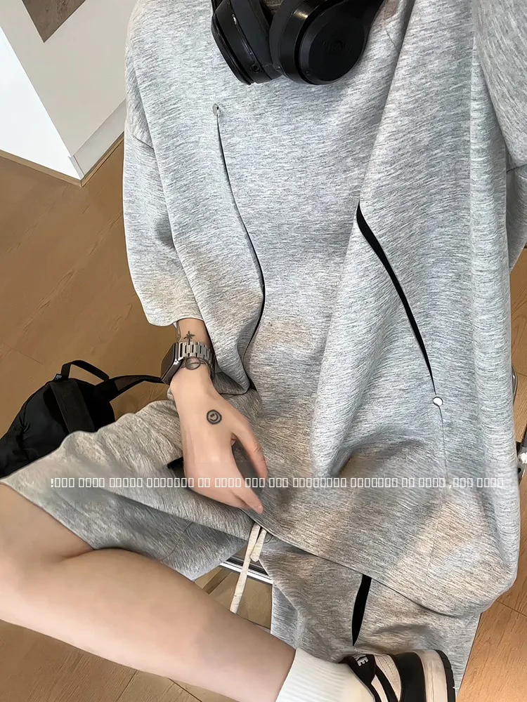 Летний мужской комплект из футболки и шорт из жидкого аммиачного хлопка, стандартный крой, повседневная спортивная одежда, комплект из двух предметов
Летний мужской комплект из футболки и шорт из жидкого аммиачного хлопка, стандартный крой, повседневная спортивная одежда, комплект из двух предметов